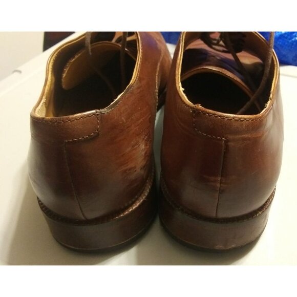 Cole Haan Men's size 10 brown leather oxford dress shoes - Picture 6 of 8